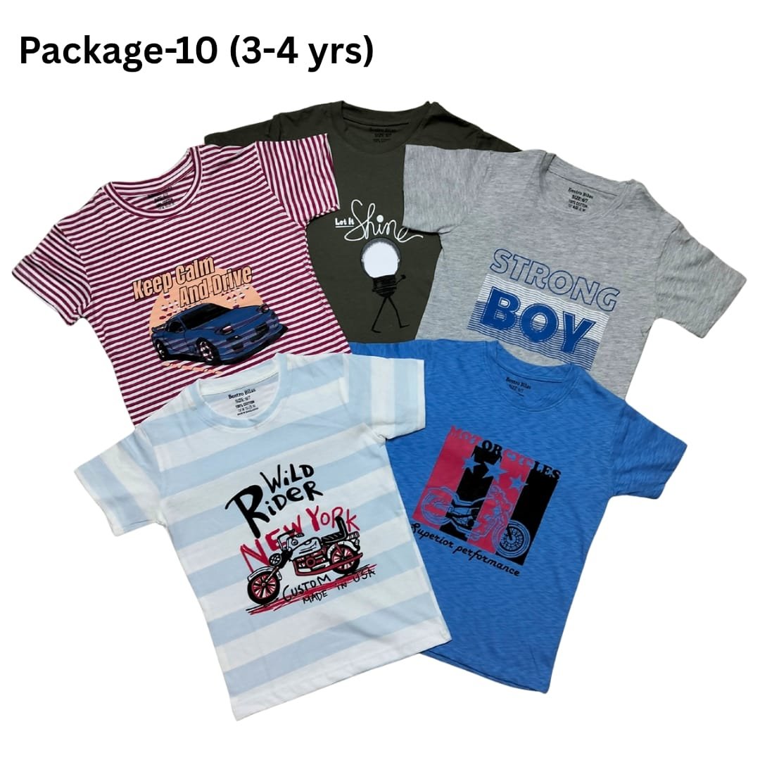 ৪-৫ বছরের হাফহাতা কম্বো প্যাকেজ - Image 10