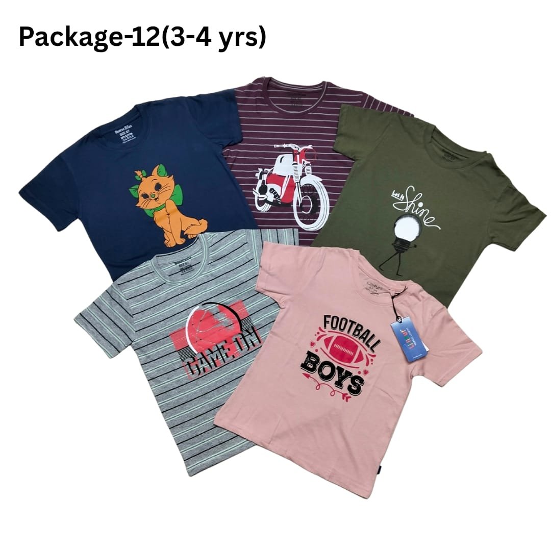 ৪-৫ বছরের হাফহাতা কম্বো প্যাকেজ - Image 12