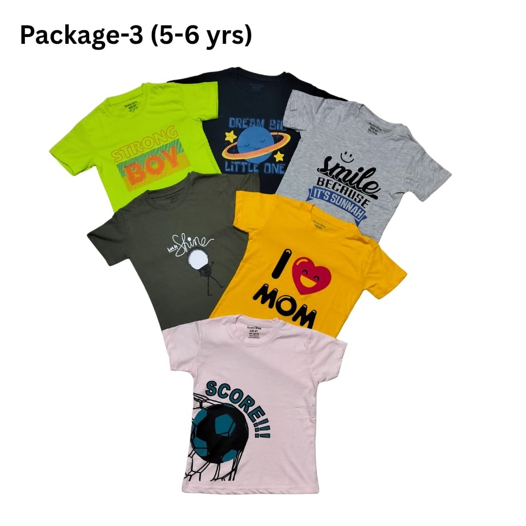 ৬-৭ বছরের হাফহাতা কম্বো প্যাকেজ - Image 3