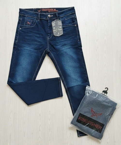 ১০০% এক্সপোর্ট কোয়ালিটি কিংফিশার নীট ডেনিম জিন্স - Image 4