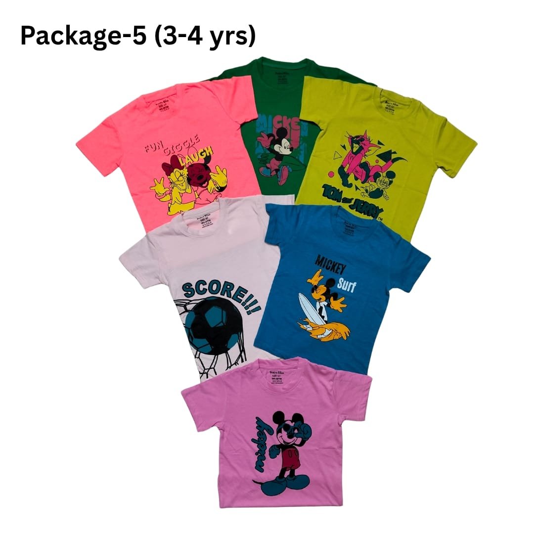 ৪-৫ বছরের হাফহাতা কম্বো প্যাকেজ - Image 5