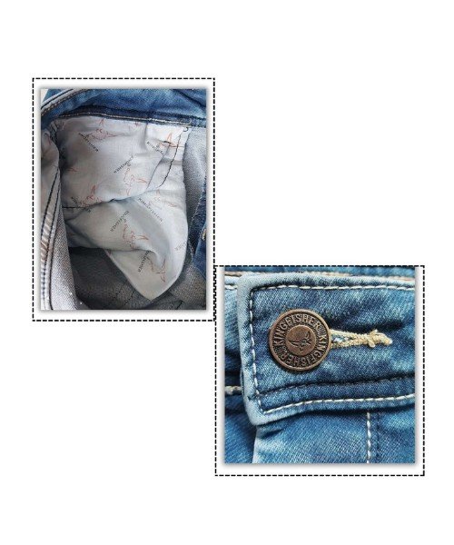 ১০০% এক্সপোর্ট কোয়ালিটি কিংফিশার নীট ডেনিম জিন্স - Image 6