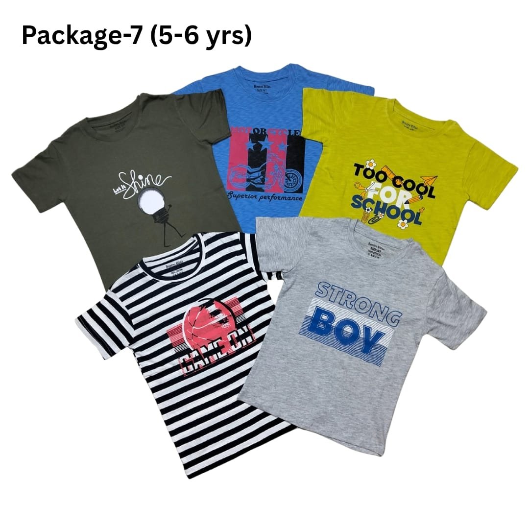 ৫-৬ বছরের হাফহাতা কম্বো প্যাকেজ - Image 7