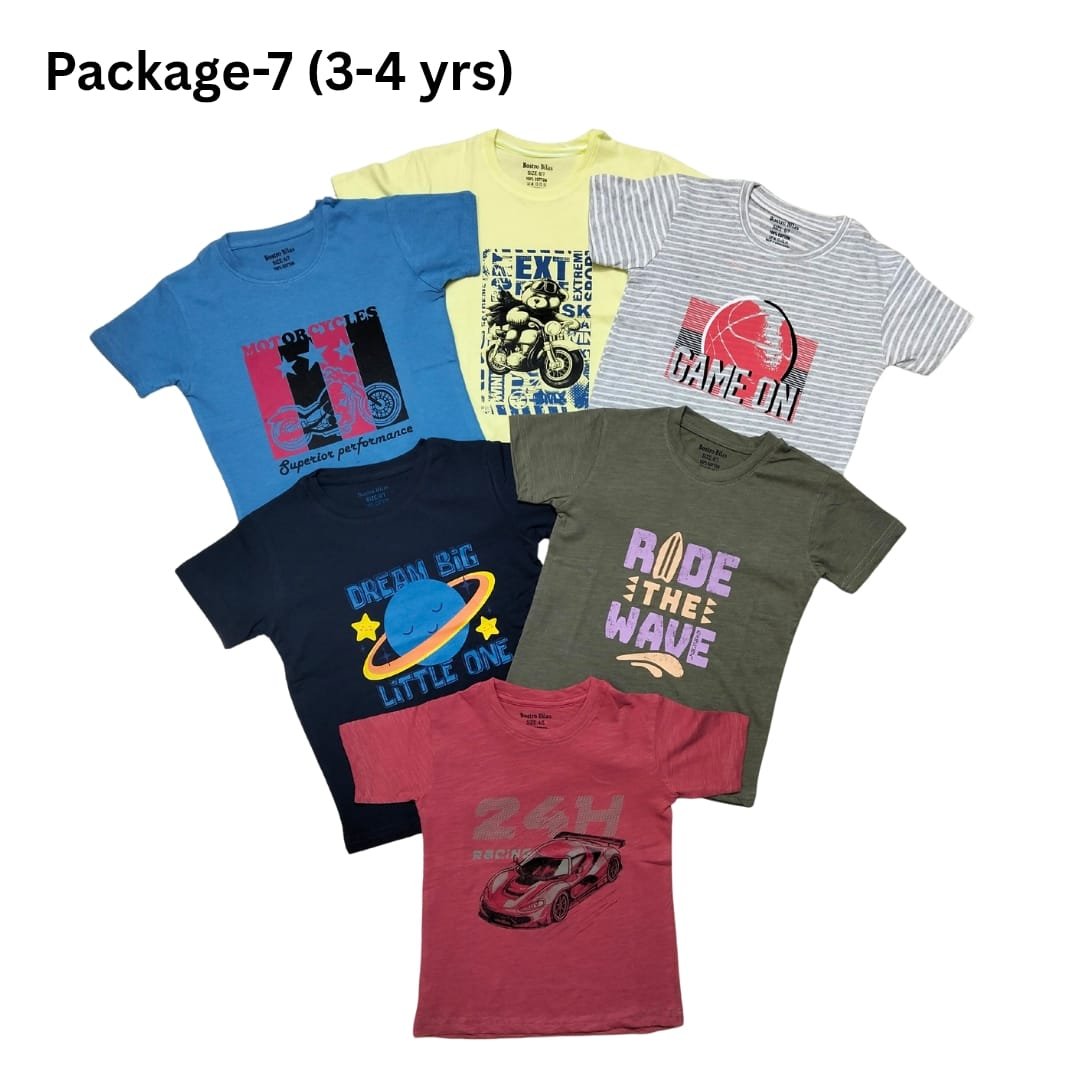 ৪-৫ বছরের হাফহাতা কম্বো প্যাকেজ - Image 7