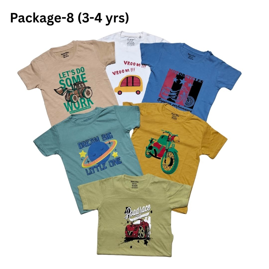 ৪-৫ বছরের হাফহাতা কম্বো প্যাকেজ - Image 8