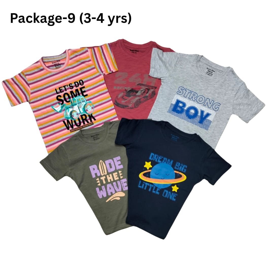 ৪-৫ বছরের হাফহাতা কম্বো প্যাকেজ - Image 9