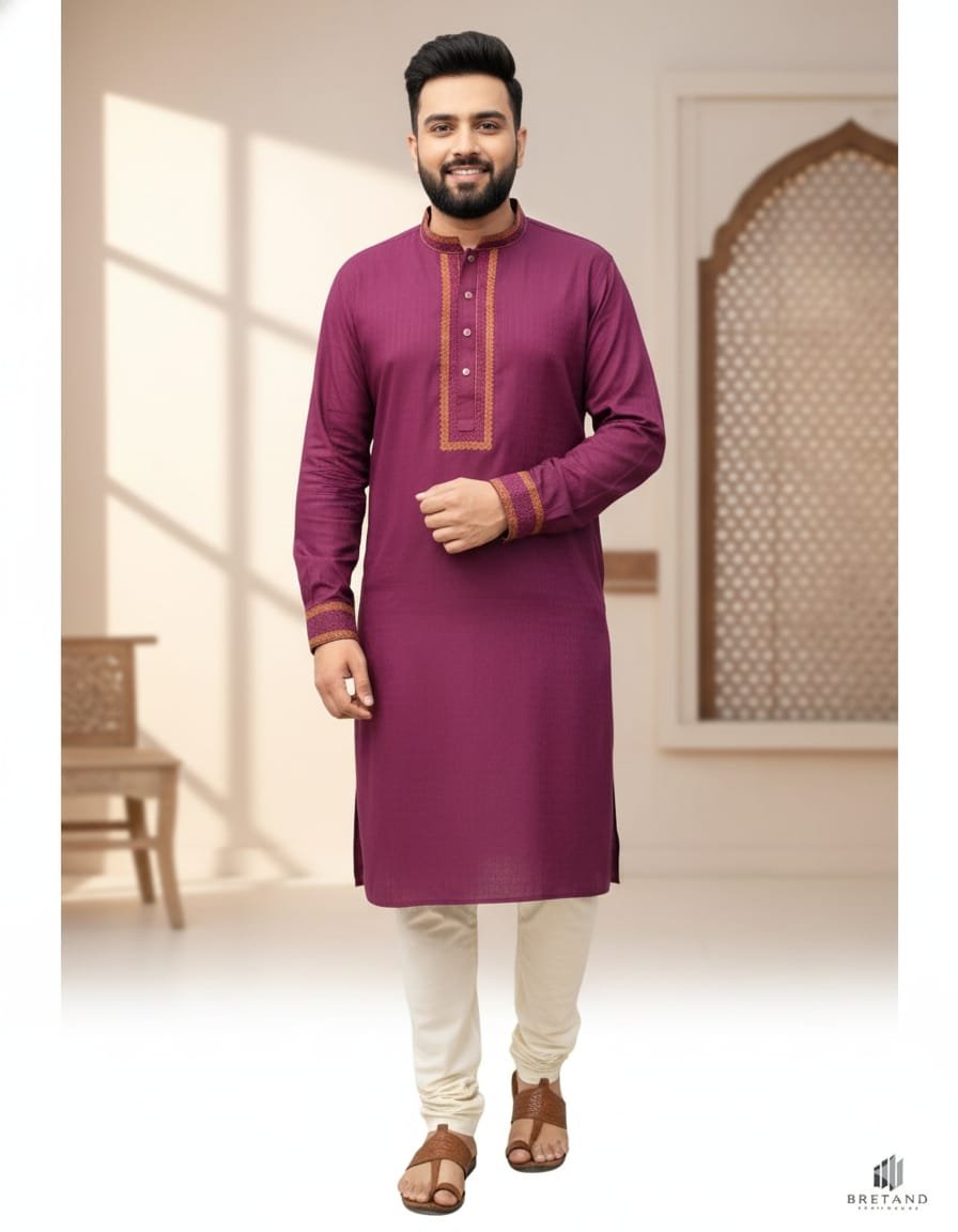 প্রিমিয়াম এমব্রয়ডারির ৩ টি কালার